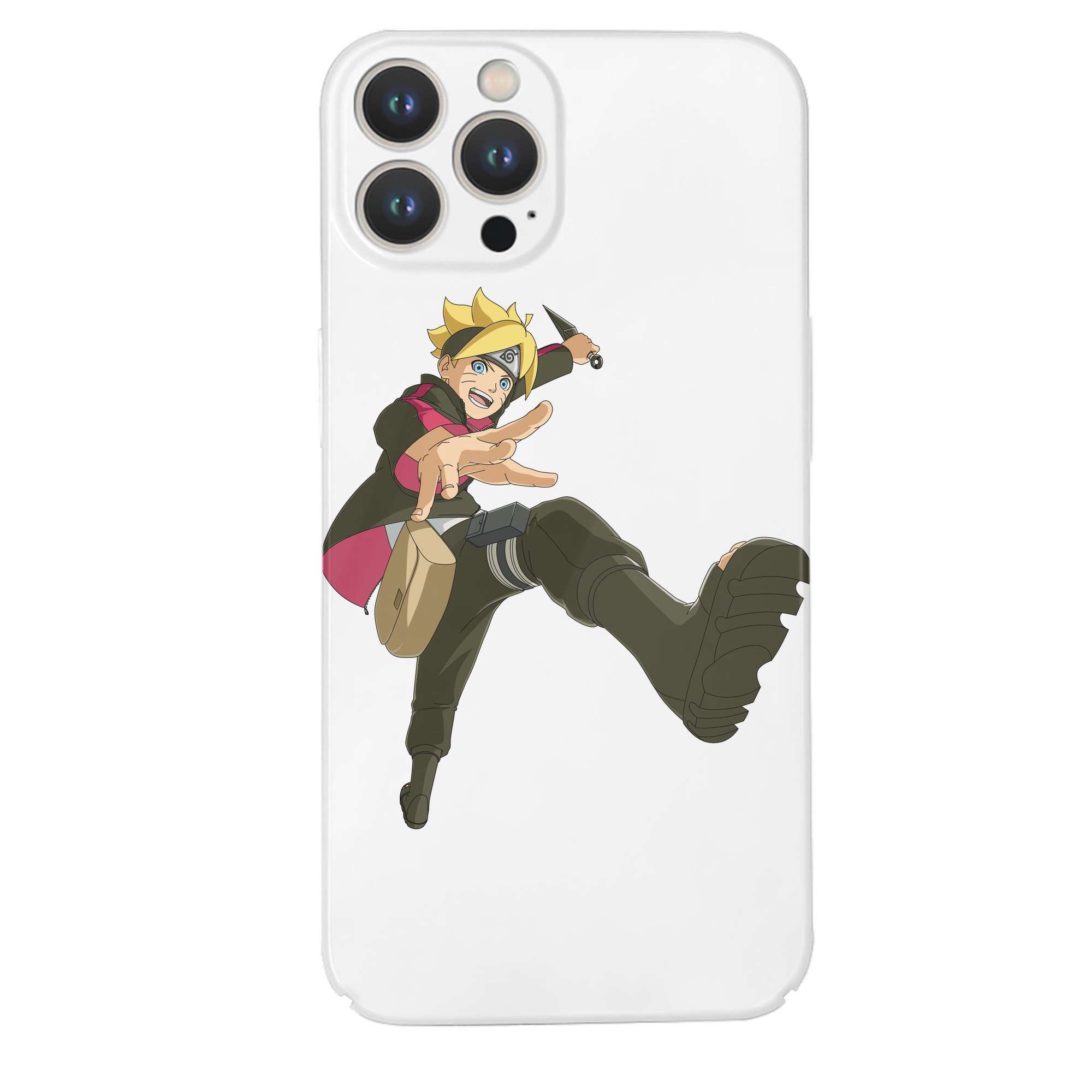 （画像用） NARUTO -ナルト- うずまき ボルト Uzumaki Boruto 【iPhone 14シリーズ対応】ハードケース